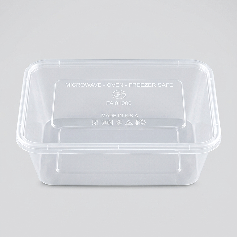 علب ميكرويف مستطيل 750 جرام