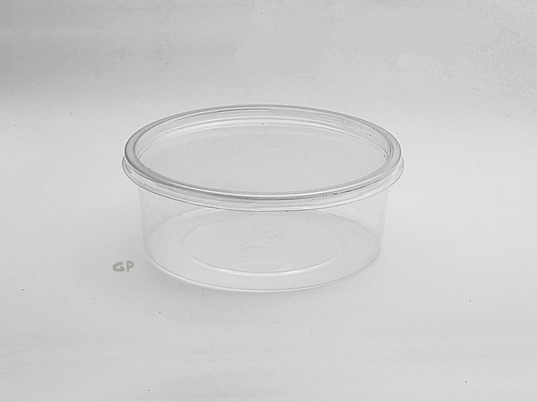 علب بلاستيك شفافة مدوره ut 80العبوة: 50 حبة - غرباني باك