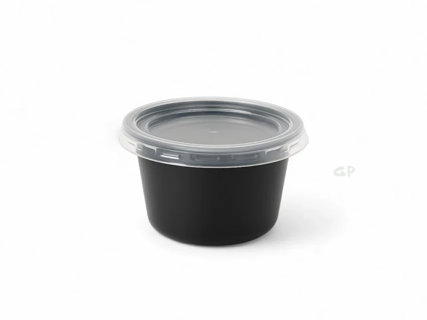 علب ستارز صوص دائري اسود مقاس 50مل