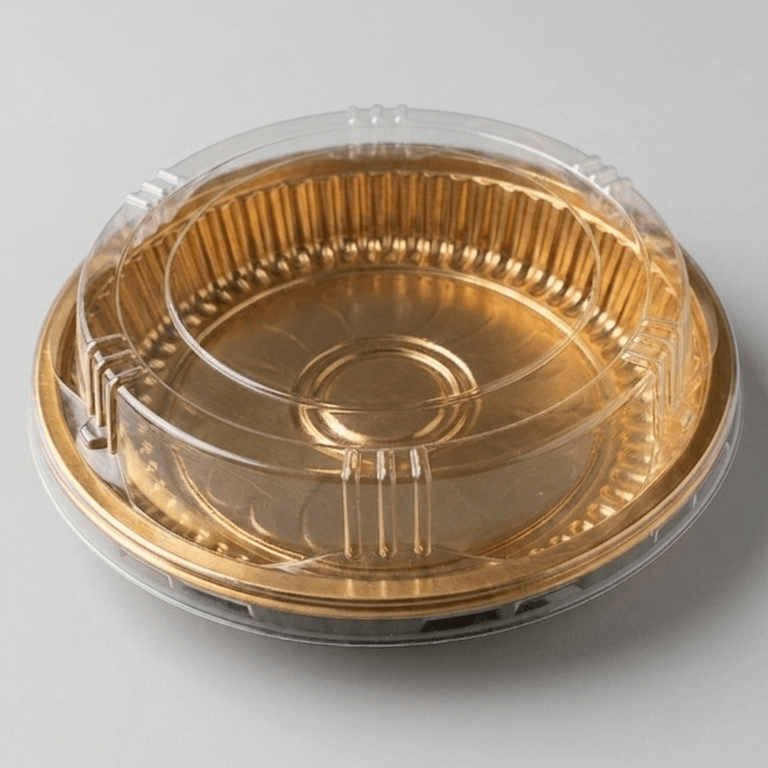 علب تقديم ذهبية فاخرة مقاس 51