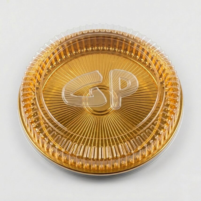 علب تقديم ذهبية فاخرة مقاس 63