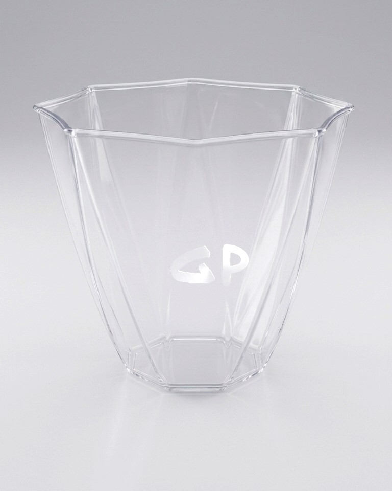 علب حلوى كرستال دائري