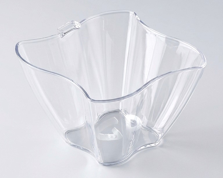 علب حلوى كرستال مربع