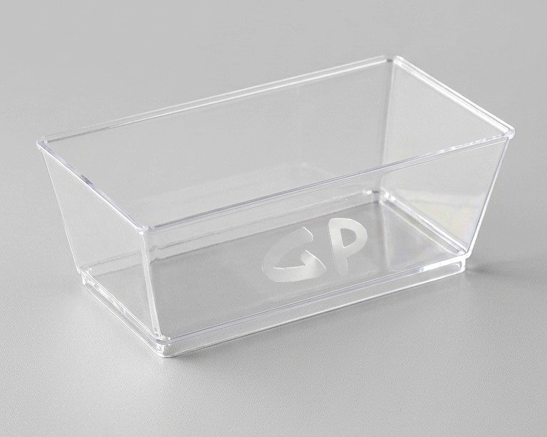 علب حلوى كرستال مستطيل