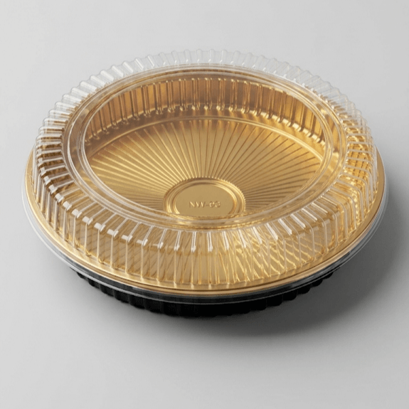 علب تقديم ذهبية فاخرة مقاس 55